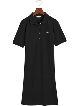 Gant Mini Καλοκαιρινό Καθημερινό Φόρεμα Μαύρο 3GW4201529