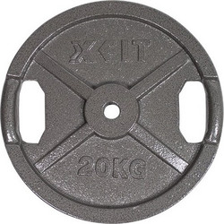 X-Fit Lux Δίσκος Μεταλλικός 20kg Φ28mm