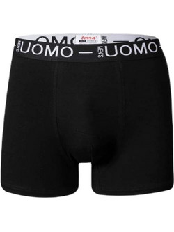 Uomo Ανδρικό Μποξεράκι Μαύρο 1012