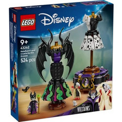 Lego Disney Maleficent's & Cruella De Vil's Dresses για 9+ Ετών 43262