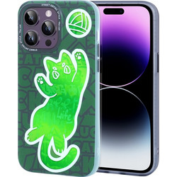 Hoco Cool Me Series Back Cover 3D Cat (iPhone 14 Pro Max)