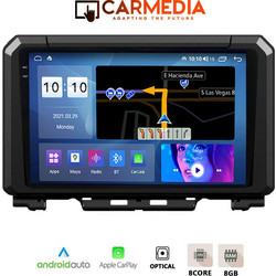 Carmedia CMDU8095-6 Suzuki Jimny 2017+ Ηχοσύστημα Αυτοκινήτου με Οθόνη Αφής Bluetooth & GPS