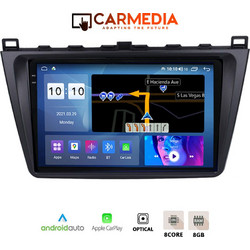 Carmedia CMDU4095-4 Mazda 6 2008-2012 Ηχοσύστημα Αυτοκινήτου με Οθόνη Αφής Bluetooth & GPS