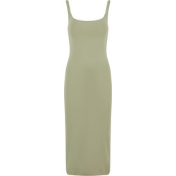 Urban Classics Midi Καλοκαιρινό Καθημερινό Φόρεμα Πράσινο Mint TB7180-03259