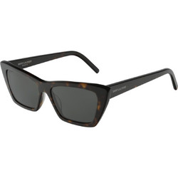 Saint Laurent SL276 002 Γυναικεία Γυαλιά Ηλίου Cat Eye Κοκάλινα Ταρταρούγα με Μαύρο Φακό