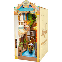 Robotime Rolife Romantic Venice 3D Book Nook DIY 110 Κομμάτια 24.4cm TGB08