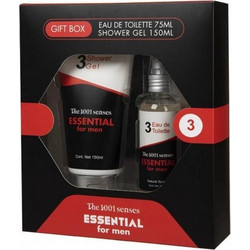 The 1001 Senses Essential For Men Eau de Toilette 75ml + Shower Gel 150ml