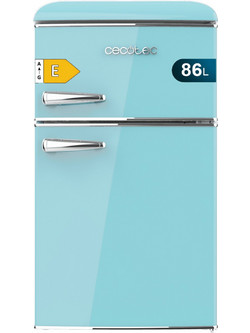 Cecotec CEC-01898 Retro Δίπορτο Ψυγείο Υ89.3xΠ48.7xΒ59.2cm Μπλε