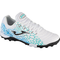 Joma Maxima 2532 TF MAXS2532TF Ποδοσφαιρικά Παπούτσια με Σχάρα Λευκά Μπλε