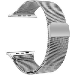Ksix Metal Λουράκι Μεταλλικό Silver (Apple Watch 38 / 40 / 41 / 42mm)