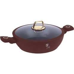 Berlinger Haus Leonardo Collection Κατσαρόλα Πλακερό Αλουμινίου Titanium 28cm 3.8lt