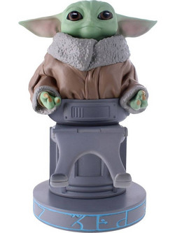 Star Star Wars The Mandalorian Cable Guys Grogu EXGMER-3189 Βάση Κινητού για Γραφείο Πολύχρωμη