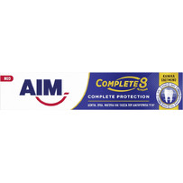 Aim Complete 8 Protection Οδοντόκρεμα για Λεύκανση Προστασία Ούλων & Ευαίσθητα Δόντια κατά της Πλάκας 75ml