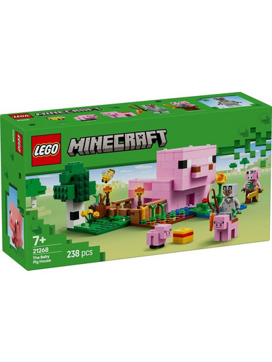 Lego Minecraft The Baby Pig House για 7+ Ετών 21268