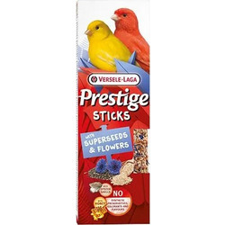 Versele-Laga Prestige Sticks Canaries with Superseeds & FLowers 2x30gr