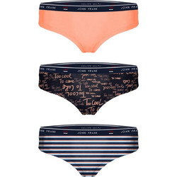 John Frank Βαμβακερά Γυναικεία Μποξεράκια 3Pack WJF3FG-H08