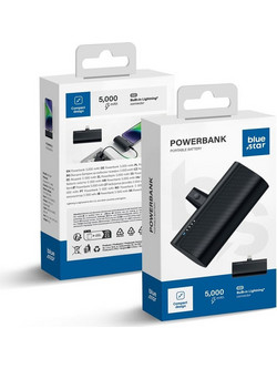 Blue Star W0556P Power Bank 5000mAh Black