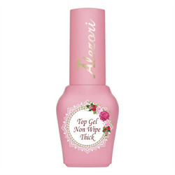 Alezori Gel Non Wipe Thick Top Coat Ημιμόνιμο Βερνίκι Νυχιών 15ml