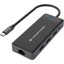 Conceptronic DONN14G USB-C Docking Station με HDMI PD Ethernet
