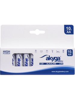 Akyga Alkaline AA 10τμχ