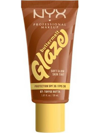 Nyx Buttermelt Glaze 07 Toffee Butta Liquid Make Up SPF30 30ml
