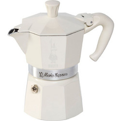Bialetti Moka Express Winter Wonderland Μπρίκι Espresso 3Cups Λευκό