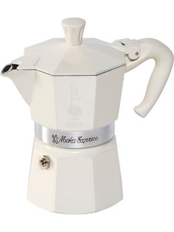 Bialetti Moka Express Winter Wonderland Μπρίκι Espresso 3Cups Λευκό