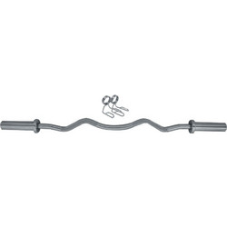 Perk Sports POB47H-1 Στραβόμπαρα Ολυμπιακού Τύπου 8.5kg Φ50mm 120cm με Κολάρα Μανταλάκια