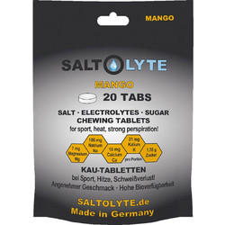 Saltolyte Μάνγκο 20 Μασώμενα Δισκία