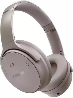 Bosboom QuietComfort Ασύρματα Bluetooth Ακουστικά Over Ear με Noise Cancelling Sand