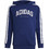 Adidas Παιδικό Φούτερ με Κουκούλα Navy Μπλε JM7359