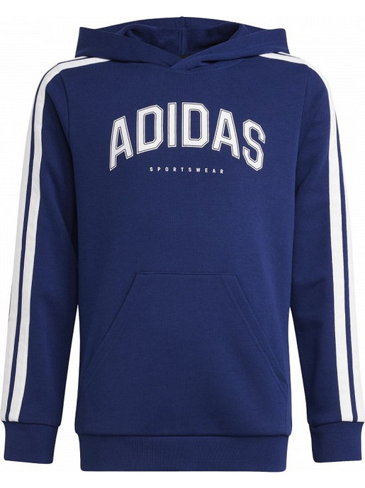 Adidas Παιδικό Φούτερ με Κουκούλα Navy Μπλε JM7359