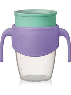 B.Box 360 Εκπαιδευτικό Κύπελλο με Λαβές Lilac 250ml