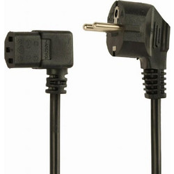 Gembird PC-186A-VDE1B-1.5M Καλώδιο Τροφοδοσίας Schuko to IEC C13 1.5m