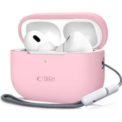 Tech-Protect Θήκη Σιλικόνης για Apple AirPods Pro 1 / 2 Ροζ