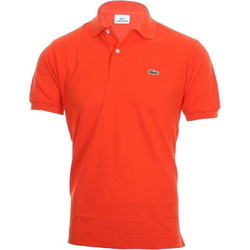 Lacoste Ανδρική Μπλούζα Polo Κοντομάνικη Πορτοκαλί 3L1212-B2P