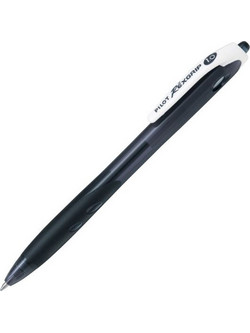 Pilot RexiGrip Στυλό Διαρκείας 1mm Μαύρο BPRG-10M-BB