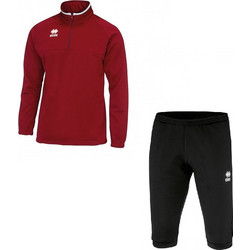 Errea Sport Mansel & Penck 3/4 Ανδρικό Σετ Φόρμας με Λάστιχο Μπορντό Μαύρο FG0K0Z00150