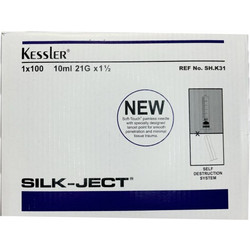 Kessler Silk-Ject Σύριγγες 10ml με Βελόνα 21G 40mm 100τμχ