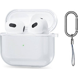Tech-Protect Flexair Θήκη Σιλικόνης για Apple AirPods 3 Λευκή