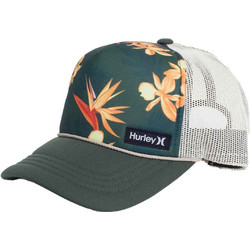 Hurley Ανδρικό Καπέλο Jockey με Δίχτυ Snapback Υφασμάτινο Κυπαρισσί HIHM0332-345