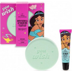 Mad Beauty Princess Jasmine Express Yourself-bath Fizzer Lip Balm Set