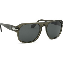 Persol PO3310S 110348 Ανδρικά Γυαλιά Ηλίου Aviator Κοκάλινα Πράσινα με Μαύρο Φακό