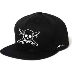Lakai Ανδρικό Καπέλο Jockey Υφασμάτινο Μαύρο LH123912-BLK