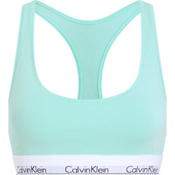 Calvin Klein Μπουστάκι χωρίς Μπανέλα Τιρκουάζ F3785E-VOG