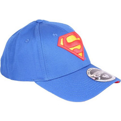 DC Superman Ανδρικό Καπέλο Jockey Υφασμάτινο Royal Blue ACSUPMOBC004