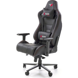 Halmar Charlie Καρέκλα Gaming Δερματίνης με Ρυθμιζόμενα Μπράτσα Μαύρη