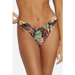 Volcom Bikini Slip Floral Μαύρο Πολύχρωμο O2712501