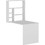 Hanah Home Sedir Γραφείο Ξύλινο με Βιβλιοθήκη 90x59x154.2cm 550ARN1109