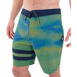 Hurley Ανδρικό Μαγιό Σορτς με Σχέδια Πράσινο MBS0011590-411